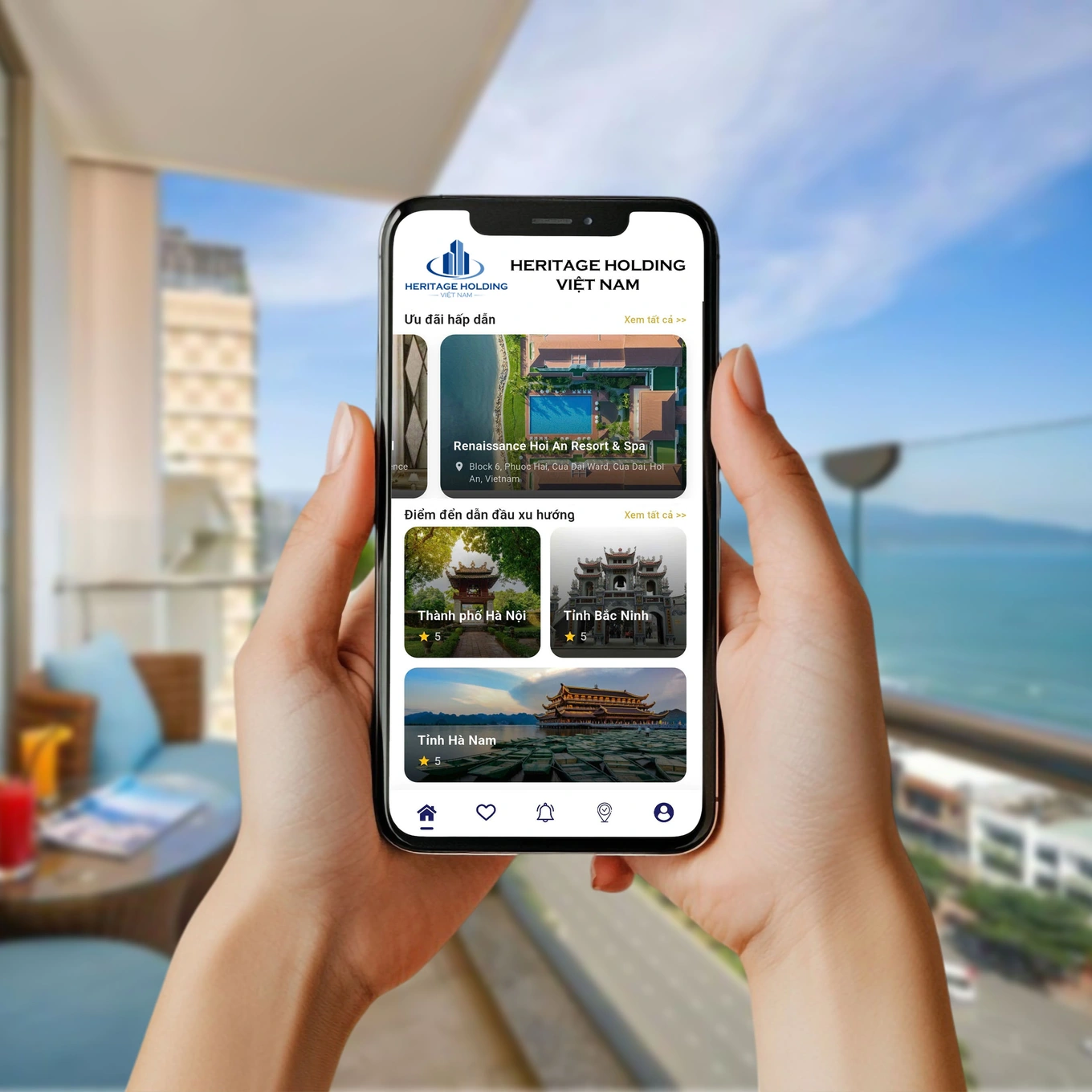 Heritage Holding Việt Nam kiến tạo hệ sinh thái du lịch số hóa với ứng dụng E-Booking